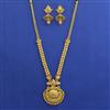 Antique Birds Necklace with Matte Gold Plating