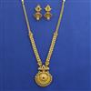 Antique Birds Necklace with Matte Gold Plating