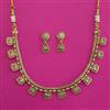 Antique Animal Necklace with Matte Gold Plating