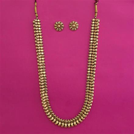 Antique Ashtapailu Necklace with Gold Plating
