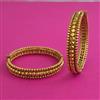 Antique Ashtapailu Bangles with Matte Gold Plating