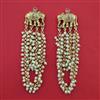 Antique Animal Earring with Matte Gold Plating
