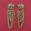 Antique Animal Earring with Matte Gold Plating