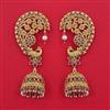 Antique Earcuff with Matte Gold Plating