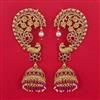 Antique Earcuff with Matte Gold Plating