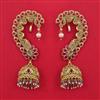 Antique Earcuff with Matte Gold Plating