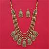 Antique Ashtapailu Necklace with Gold Plating