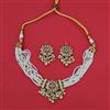 Antique Choker Necklace with Gold Plating