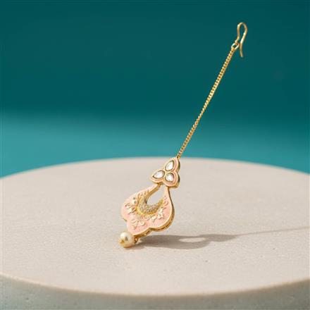 Kundan Classic Tikka with gold plating