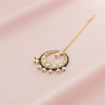 Kundan Chand Tikka With Gold Plating