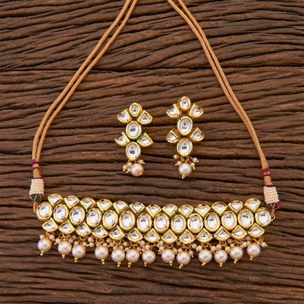 Kundan Classic Necklace With Gold Plating