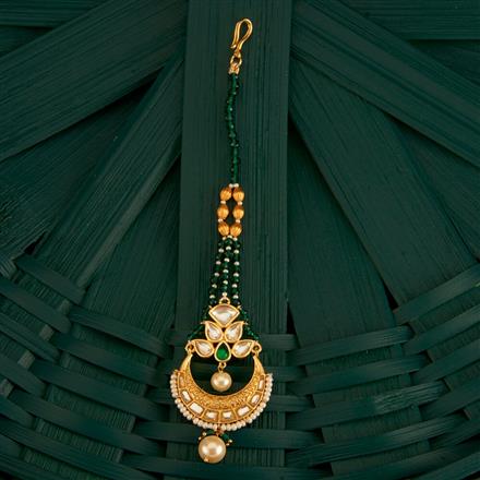 Kundan Chand Tikka With Gold Plating
