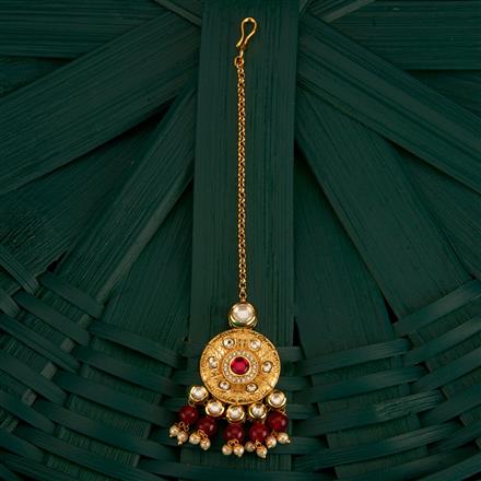 Kundan Classic Tikka With Gold Plating