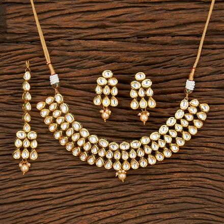 Kundan Classic Necklace With Gold Plating