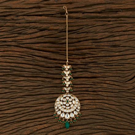 Kundan Classic Tikka With Gold Plating