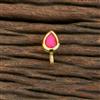 Kundan Delicate Nose Ring With Gold Plating