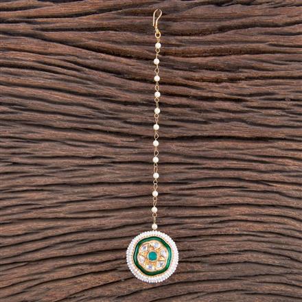 Kundan Meenakari Bore With Gold Plating