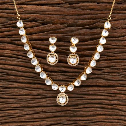 Kundan Classic Necklace With Gold Plating