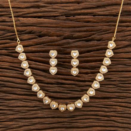 Kundan Classic Necklace With Gold Plating