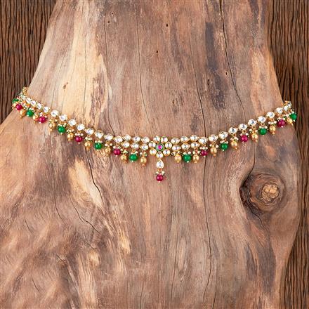 Kundan Moti Belt With Gold Plating