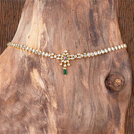 Kundan Classic Belt With Gold Plating