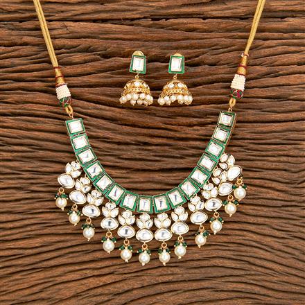 Kundan Classic Necklace With Gold Plating