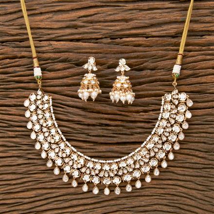 Kundan Classic Necklace With Gold Plating