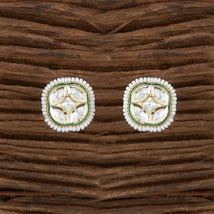 Kundan Meenakari Earring With Gold Plating