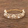 Kundan Adjustable Bracelet With Gold Plating