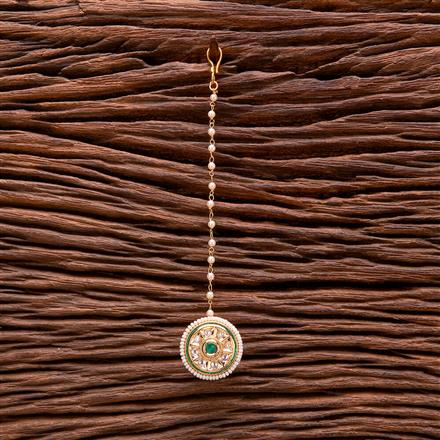 Kundan Classic Bore With Gold Plating
