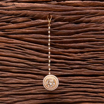 Kundan Classic Bore With Gold Plating
