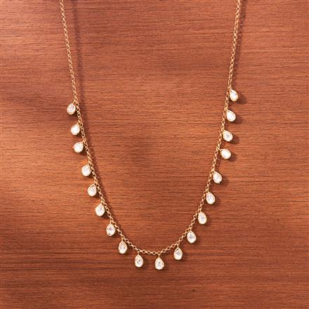 Kundan Classic Mala Necklace With Rose Gold Plating