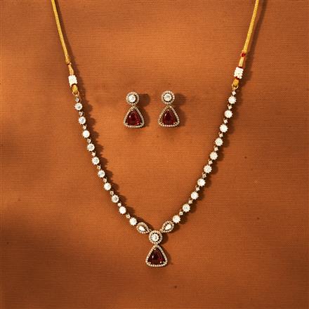 Kundan Classic Necklace With Victorian Plating