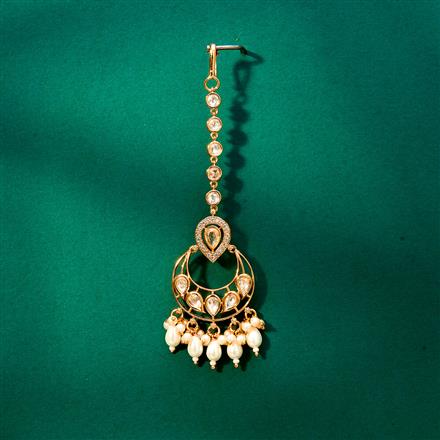 Kundan Chand Tikka With Gold Plating