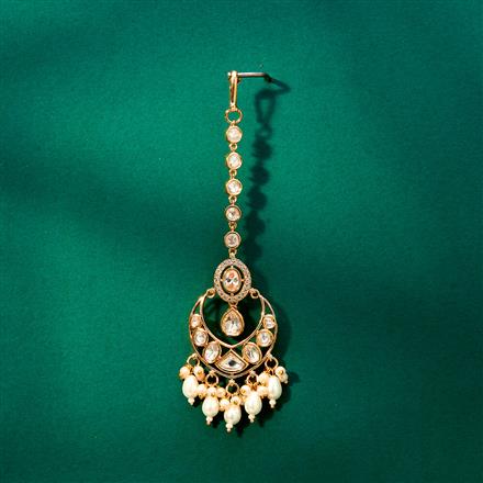 Kundan Chand Tikka With Gold Plating