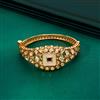 Kundan Openable Kada With Rose Gold Plating