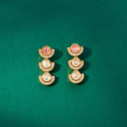 Kundan Classic Earring With Gold Plating
