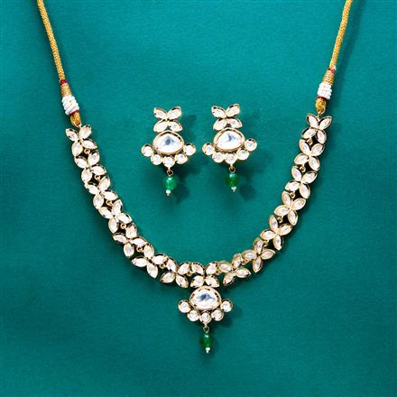 Kundan Classic Necklace With Gold Plating