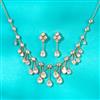 Kundan Classic Necklace With Rose Gold Plating