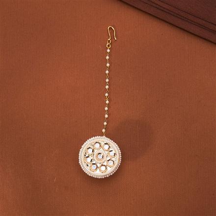 Kundan Classic Bore With Gold Plating