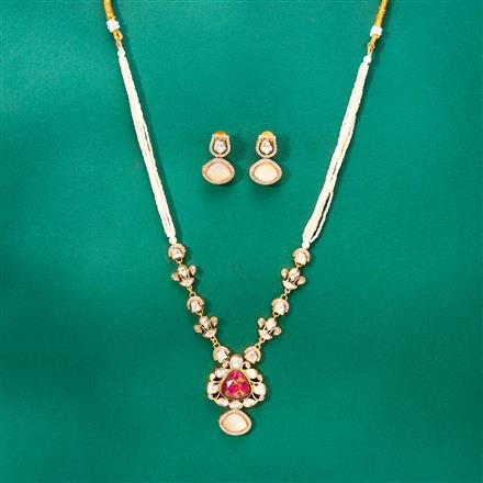 Kundan Bandhai Necklace With Gold Plating