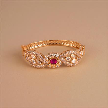 Kundan Classic Kada With Gold Plating