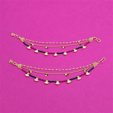 Antique Classic Ear Chain With Carat Plating