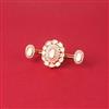 Kundan Meenakari Ring With Gold Plating
