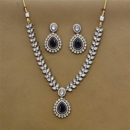 Kundan Classic Necklace With Mehndi Plating