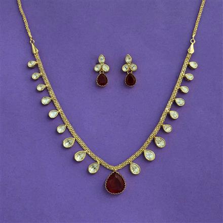 Kundan Classic Necklace With Gold Plating