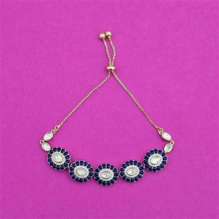 Kundan Classic Bracelet With Carat Plating