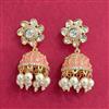 Kundan Jhumki With Carat Plating