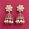 Kundan Jhumki With Carat Plating
