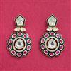 Kundan Meenakari Earring With Carat Plating